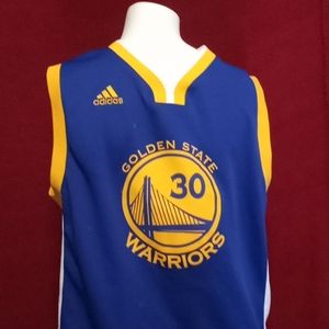 Steph Curry #30 Youth Large Adidas NBA Jersey